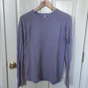 Lululemon Purple Long Sleeve Wool Sweater